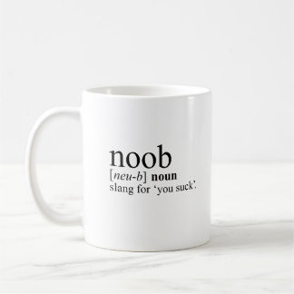 Caneca De Café Noob
