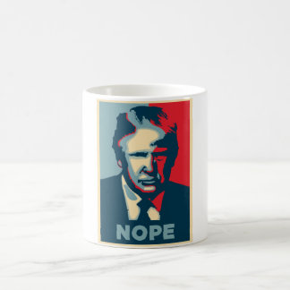 Caneca De Café nope trump gay