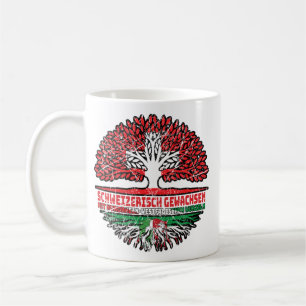 Caneca De Café Nordrhein-Westfalen Schweizer Schweiz Wurzeln