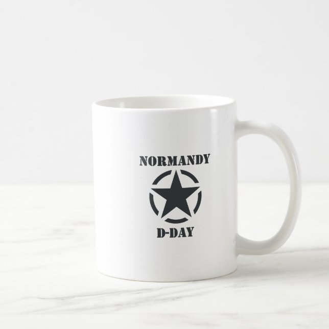 Caneca De Café Normandy D-Day (Direita)
