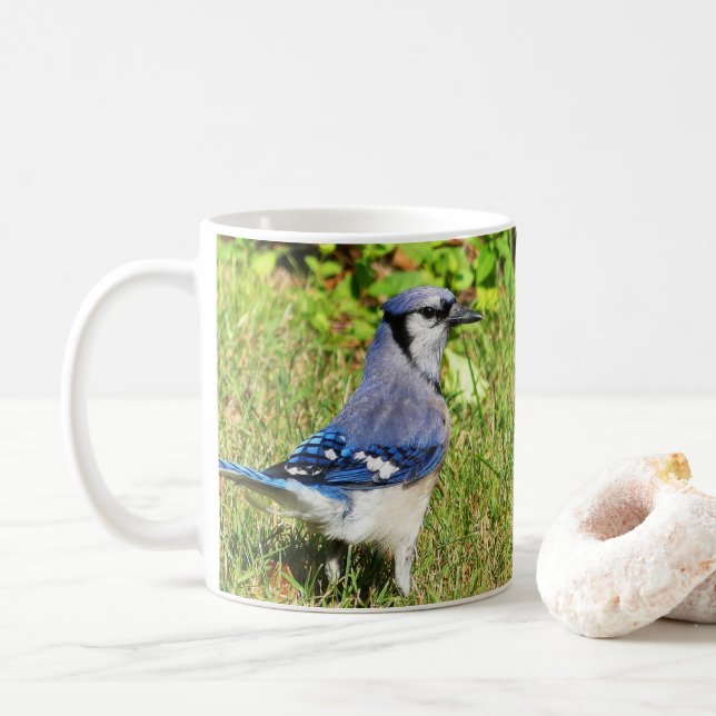 Caneca De Café Norte Blue Jay (Com Donut)