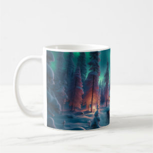 Caneca De Café Norte ilumina