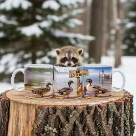 Caneca De Café Norte Pintail Dups Digital Mug Wrap Design