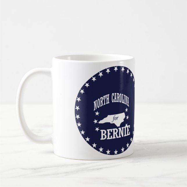 CANECA DE CAFÉ NORTH CAROLINA PARA MÁQUINAS DE LIXAR DE BERNIE (Esquerda)