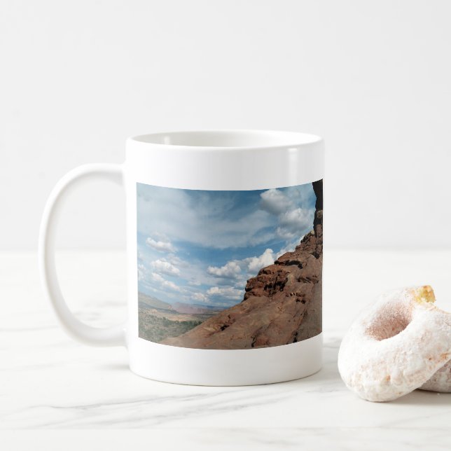 Caneca De Café North Window Utah Desert Photo (Com Donut)