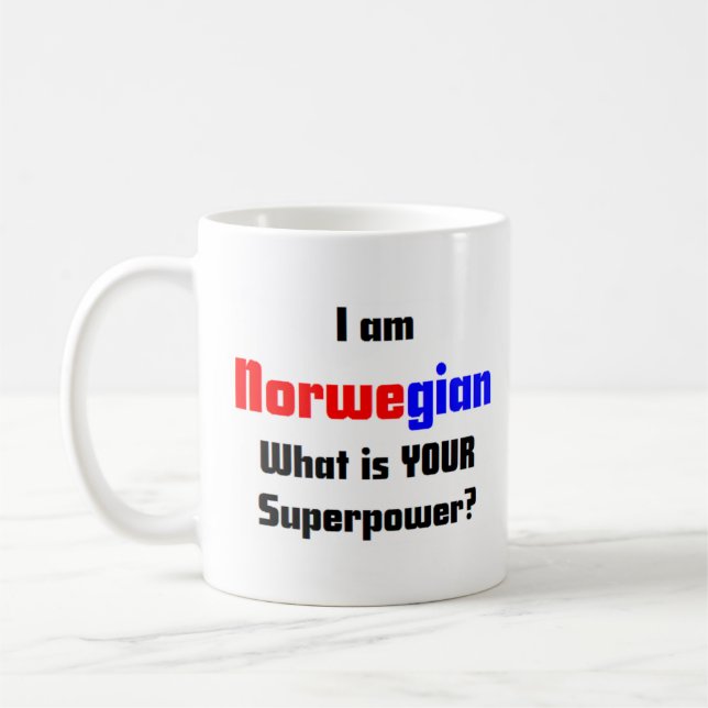Caneca De Café norueguês (Esquerda)