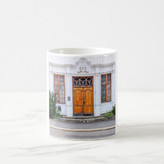 Caneca De Café Norueguês Art Nouveau Door
