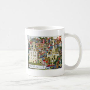Caneca De Café Norwich Inglaterra