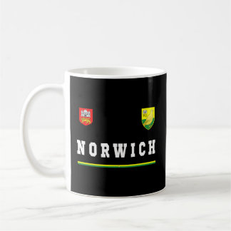 Caneca De Café Norwich Sportssoccer Jersey Flag
