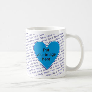 Caneca De Café Nós amamo-lo Nana - personalize com foto