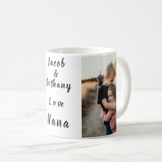 Caneca De Café Nós Amamos A Nana (Frente Esquerda)