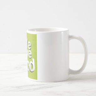 Caneca De Café Nós Amamos Comida: Detestamos Desperdício Estéti