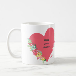 Caneca De Café Nós Amamos Você Mamãe Presente do Dia das Mães de