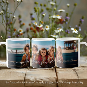 Caneca De Café Nós Amamos Você Nana Linda Modelo de Foto Texto