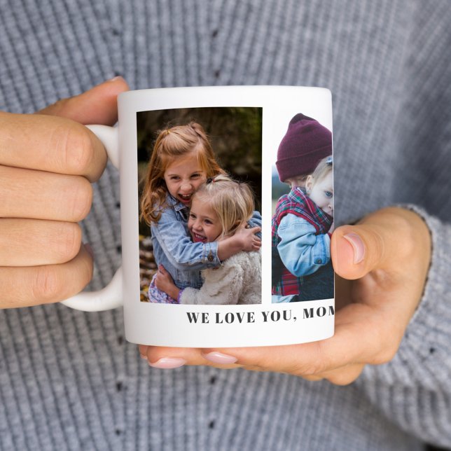 Caneca De Café Nós Amo Você Mamãe Personalizado Mug Personalizado (Criador carregado)