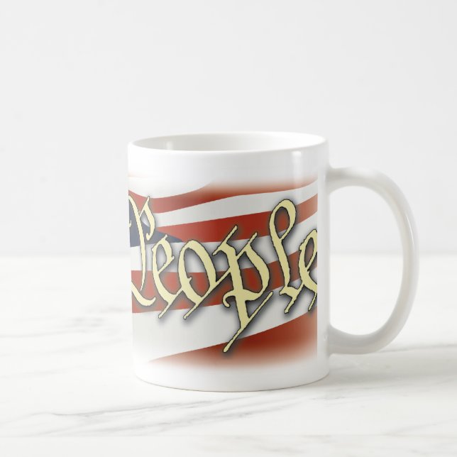 Caneca De Café Nós as pessoas (Direita)