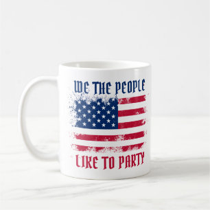 Caneca De Café Nós, as pessoas Engraçadas, afogamos a bandeira do