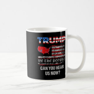 Caneca De Café Nós, As Pessoas, Falamos Do Mapa Das Eleições De 2