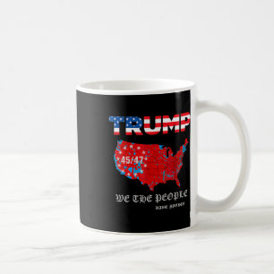 Caneca De Café Nós, As Pessoas, Falamos Do Mapa Das Eleições De 2