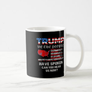 Caneca De Café Nós, As Pessoas, Falamos Sobre A Eleição Dos Eua 2
