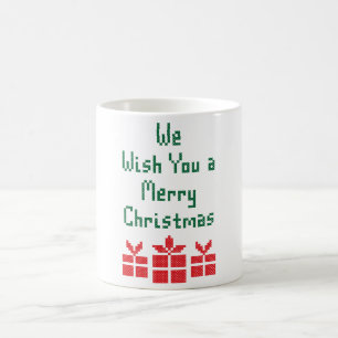 Caneca De Café Nós desejamos-lhe o Feliz Natal