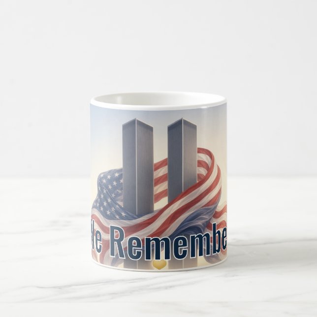 Caneca de Café 'Nós Lembramos' com Mensagem Editáv (Centro)
