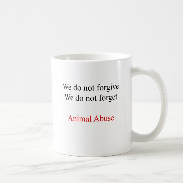 Caneca De Café Nós não perdoamos (Direita)