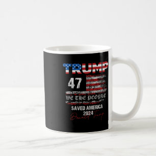 Caneca De Café Nós, O Pessoas Trump, Salvamos A América 47, Presi