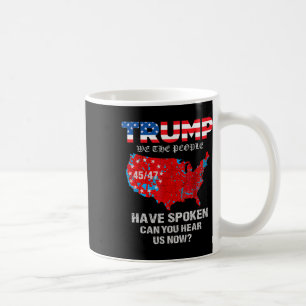 Caneca De Café Nós, o Povo, Falamos Camiseta EUA Eleição 2024 Re
