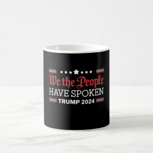 Caneca De Café Nós, o Povo, Falamos Trump 2024