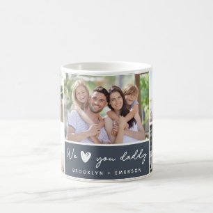 Caneca De Café Nós personalidade você Pai Colagem de Fotos