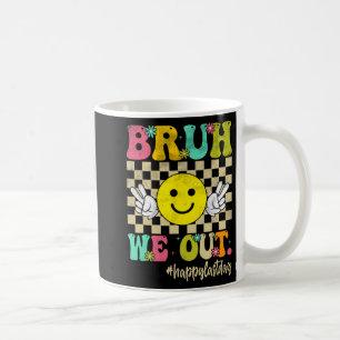 Caneca De Café Nós Saímos Garota Groovy Feliz Dia Passado Da Esco