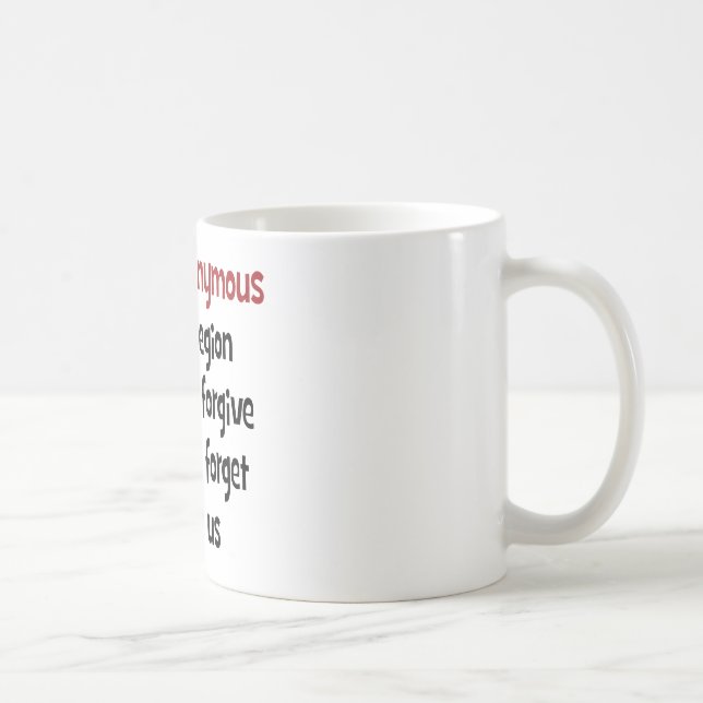 Caneca De Café Nós somos anónimos (Direita)