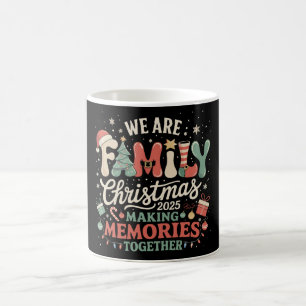 Caneca De Café Nós somos o Natal da Família Fazendo Memórias Junt