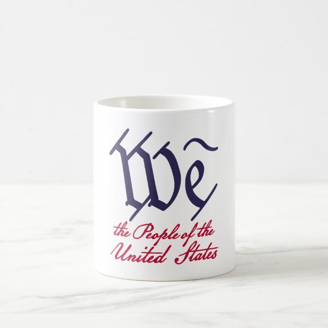 Caneca De Café Nós somos o Pessoas 2 (Centro)