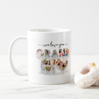 Caneca De Café Nós Te Amo Vovó Foto Mug