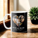 Caneca De Café Nós Te Amo, Vovô, Instagram Foto<br><div class="desc">A Manuscrita Que Te Amo,  Vovô Instagram Foto Mug.</div>