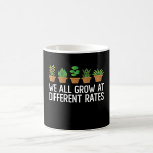 Caneca De Café Nós Todos Crescemos em Ritmos Diferentes