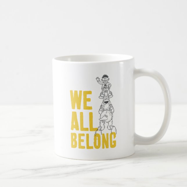Caneca De Café Nós Todos Pertencemos (Direita)