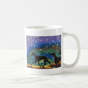 Caneca De Café Nós três cães do galgo