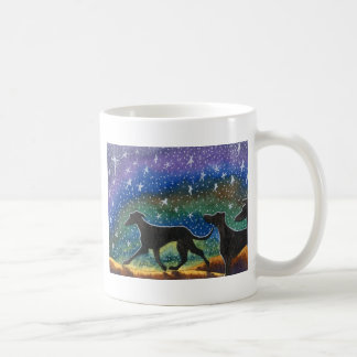 Caneca De Café Nós três cães do galgo