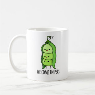 Caneca De Café Nós Viemos Em Peas Cute Pun