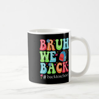 Caneca De Café Nós Voltamos, Primeiro Dia De Aula, Professor Alun