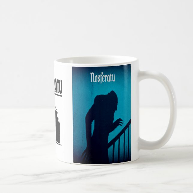 Caneca De Café Nosferatu (1922) Filme Poster (Direita)