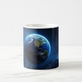 Caneca De Café Nossa casa de apphire no espaço