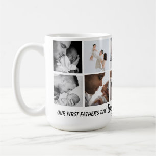 Caneca De Café Nossa Dia de os pais de 1rua Juntos! Mug de Colage