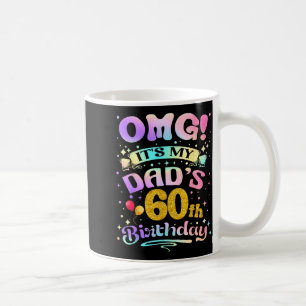 Caneca De Café Nossa É O 60º Aniversário Do Meu Pai Feliz 60 Anos