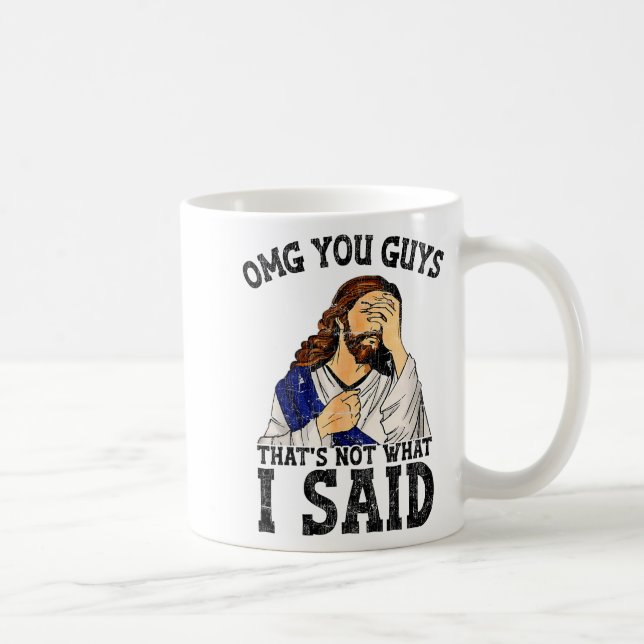 Caneca De Café Nossa, gente, não foi isso que eu disse  (Direita)