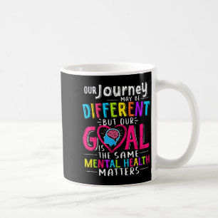 Caneca De Café Nossa Jornada Mês de Conscientização sobre Saúde M