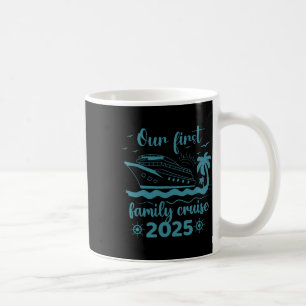 Caneca De Café Nossa Primeira Família Cruise 2025 Trip de Férias
